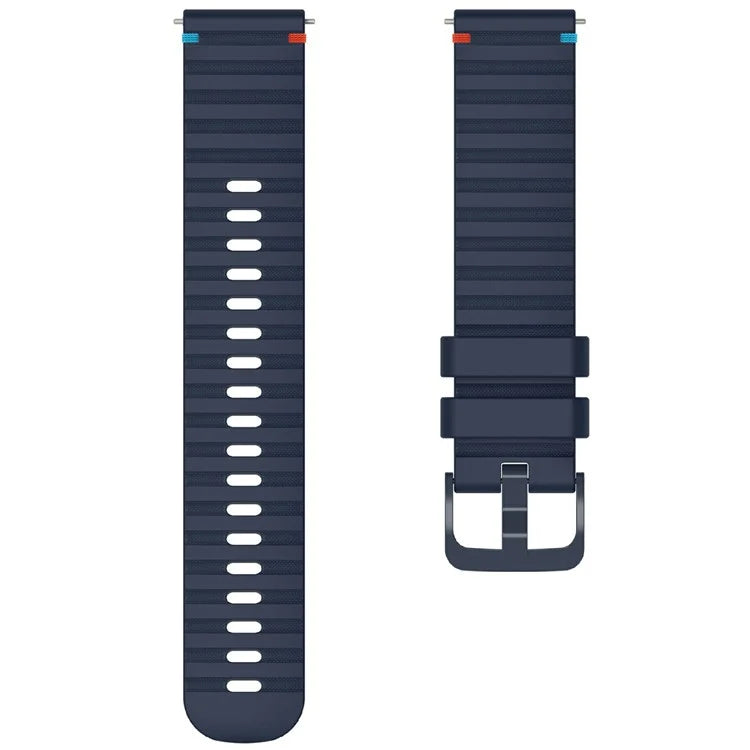 For Huawei Watch GT 4 41mm / Garmin Venu 3S / Garmin Forerunner 265S Universal 18mm Silicone Watch Strap