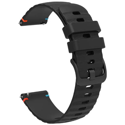 For Samsung Galaxy Watch7 44mm / 40mm / Watch FE 40mm / Watch6 44mm / 40mm Universal 20mm Silicone Watch Strap