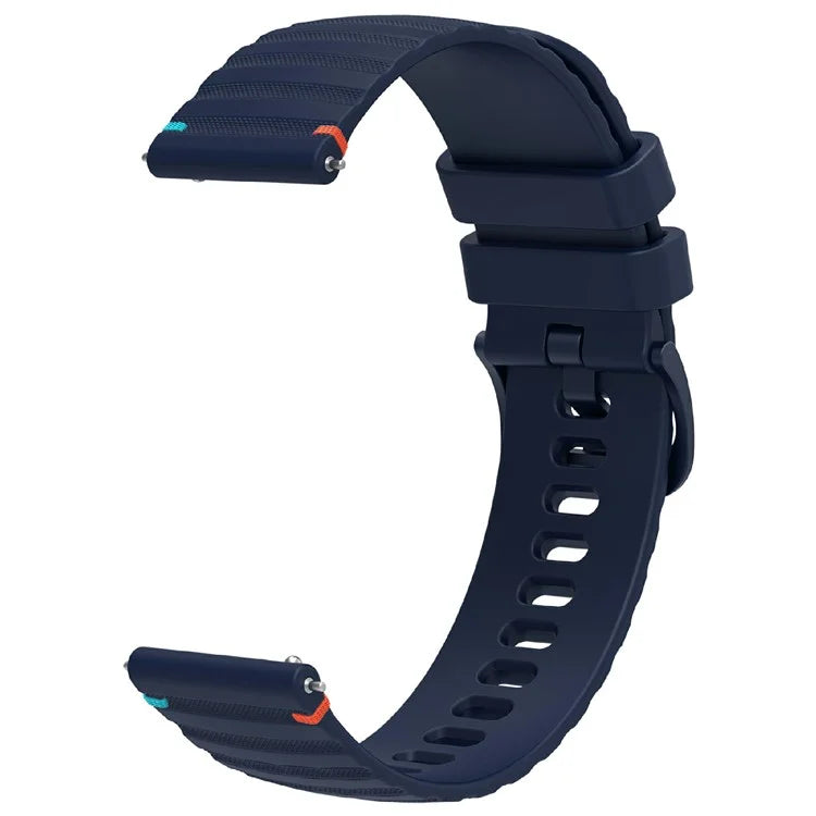 For Samsung Galaxy Watch7 44mm / 40mm / Watch FE 40mm / Watch6 44mm / 40mm Universal 20mm Silicone Watch Strap