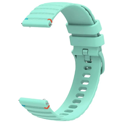 For Samsung Galaxy Watch7 44mm / 40mm / Watch FE 40mm / Watch6 44mm / 40mm Universal 20mm Silicone Watch Strap