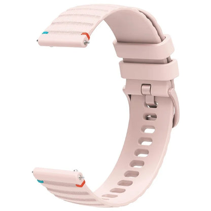 For Samsung Galaxy Watch7 44mm / 40mm / Watch FE 40mm / Watch6 44mm / 40mm Universal 20mm Silicone Watch Strap