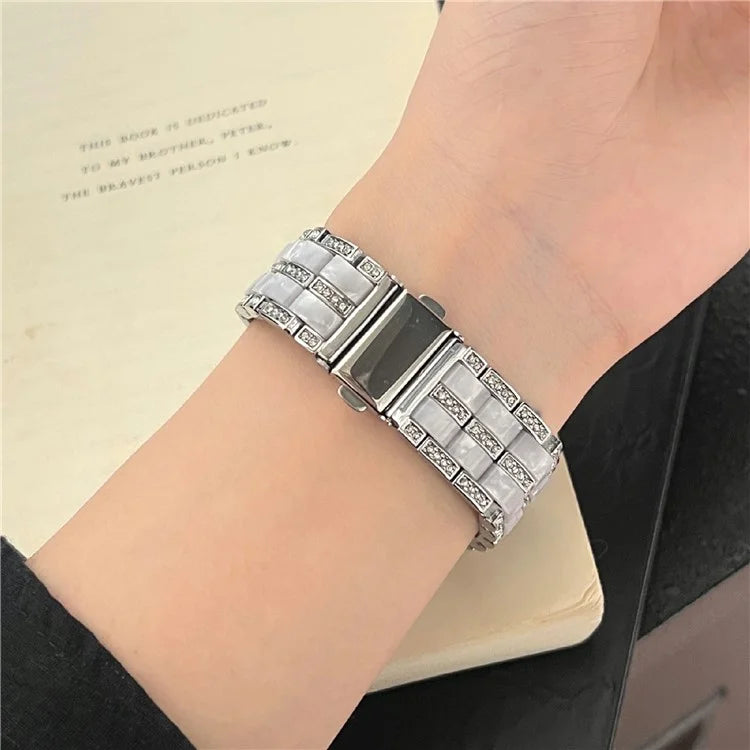 3-bead Strap for Apple Watch Series 10 46mm / Ultra 2 Ultra 49mm / Series 9 8 7 45mm / SE (2023) SE (2022) SE 6 5 4 44mm / 3 2 1 42mm