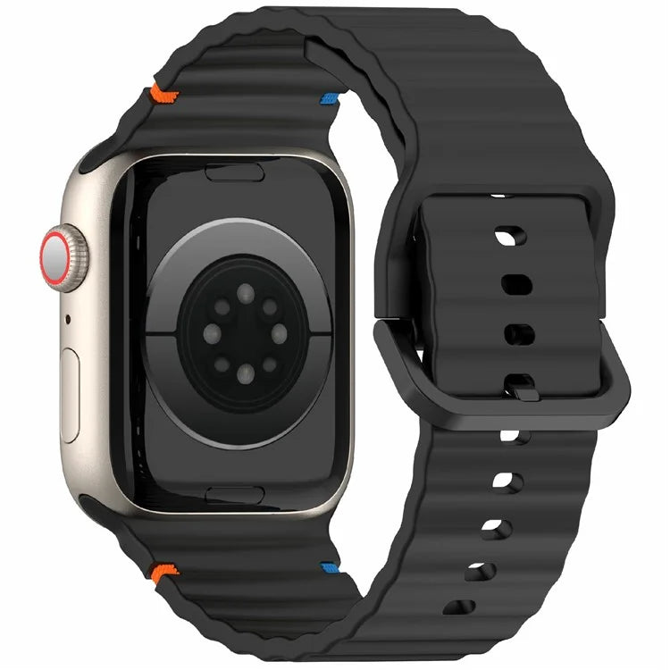 Silicone Strap for Apple Watch Series 10 46mm / Ultra 2 Ultra 49mm / Series 9 8 7 45mm / SE (2023) SE (2022) SE 6 5 4 44mm / 3 2 1 42mm Band