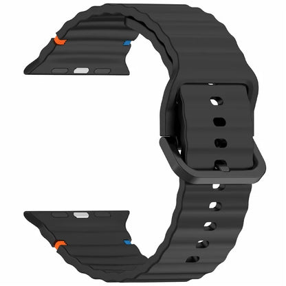Silicone Strap for Apple Watch Series 10 46mm / Ultra 2 Ultra 49mm / Series 9 8 7 45mm / SE (2023) SE (2022) SE 6 5 4 44mm / 3 2 1 42mm Band
