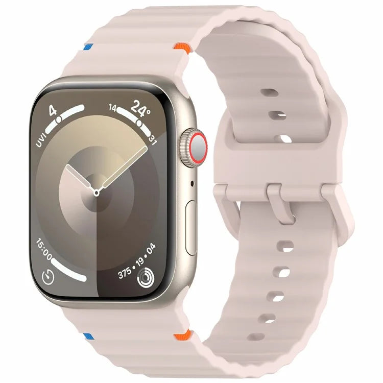 Silicone Strap for Apple Watch Series 10 46mm / Ultra 2 Ultra 49mm / Series 9 8 7 45mm / SE (2023) SE (2022) SE 6 5 4 44mm / 3 2 1 42mm Band