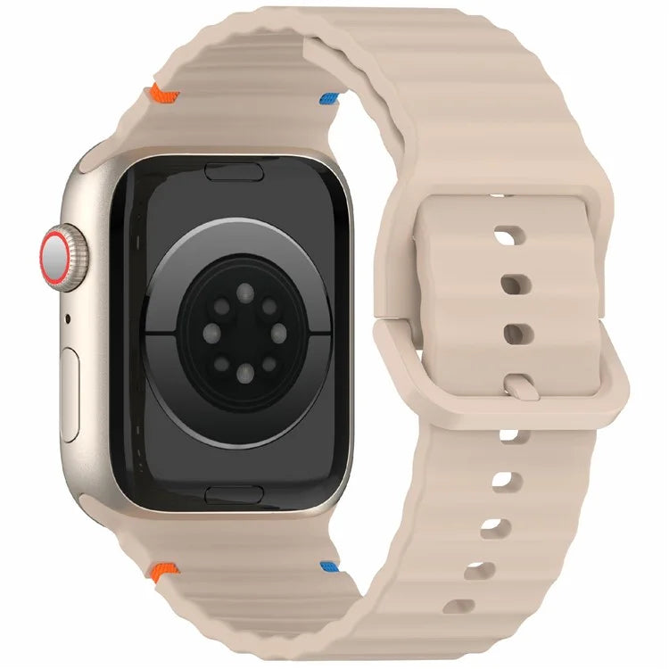 Silicone Strap for Apple Watch Series 10 46mm / Ultra 2 Ultra 49mm / Series 9 8 7 45mm / SE (2023) SE (2022) SE 6 5 4 44mm / 3 2 1 42mm Band