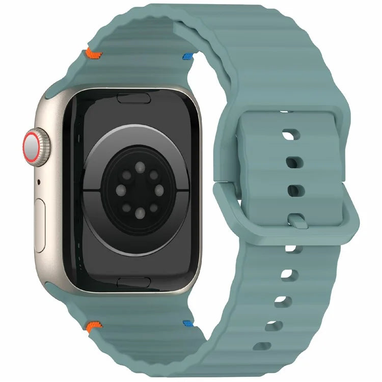 Silicone Strap for Apple Watch Series 10 46mm / Ultra 2 Ultra 49mm / Series 9 8 7 45mm / SE (2023) SE (2022) SE 6 5 4 44mm / 3 2 1 42mm Band