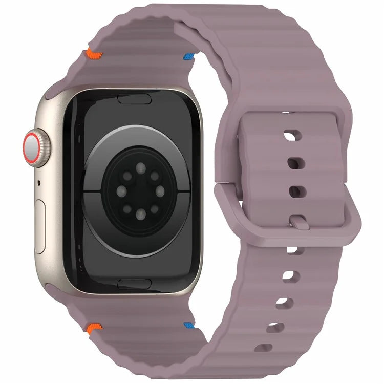 Silicone Strap for Apple Watch Series 10 46mm / Ultra 2 Ultra 49mm / Series 9 8 7 45mm / SE (2023) SE (2022) SE 6 5 4 44mm / 3 2 1 42mm Band