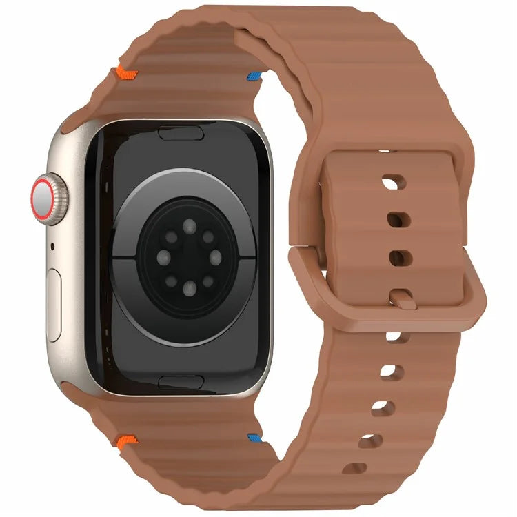 Silicone Strap for Apple Watch Series 10 46mm / Ultra 2 Ultra 49mm / Series 9 8 7 45mm / SE (2023) SE (2022) SE 6 5 4 44mm / 3 2 1 42mm Band