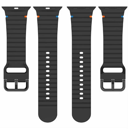Silicone Strap for Apple Watch Series 10 46mm / Ultra 2 Ultra 49mm / Series 9 8 7 45mm / SE (2023) SE (2022) SE 6 5 4 44mm / 3 2 1 42mm Band