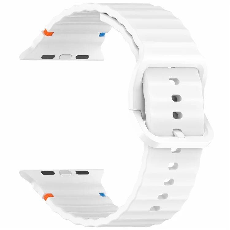 Silicone Strap for Apple Watch Series 10 42mm  /  Series 9 8 7 41mm  /  SE (2023) SE (2022) SE 6 5 4 40mm  /  3 2 1 38mm Band