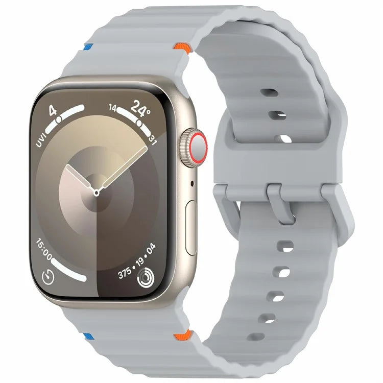 Silicone Strap for Apple Watch Series 10 42mm  /  Series 9 8 7 41mm  /  SE (2023) SE (2022) SE 6 5 4 40mm  /  3 2 1 38mm Band