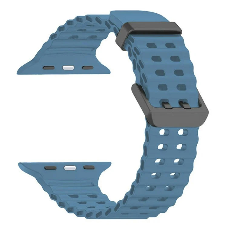 Silicone Strap for Apple Watch Series 10 46mm / Ultra 2 Ultra 49mm / Series 9 8 7 45mm / SE (2023) SE (2022) SE 6 5 4 44mm / 3 2 1 42mm