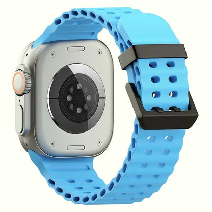 Silicone Strap for Apple Watch Series 10 46mm / Ultra 2 Ultra 49mm / Series 9 8 7 45mm / SE (2023) SE (2022) SE 6 5 4 44mm / 3 2 1 42mm