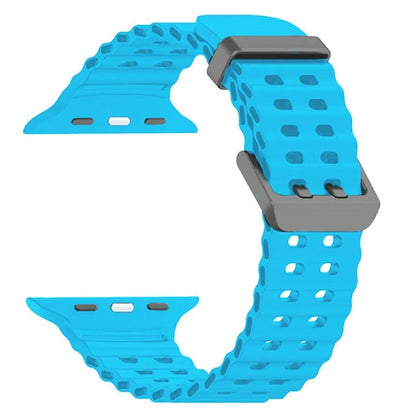 Silicone Strap for Apple Watch Series 10 46mm / Ultra 2 Ultra 49mm / Series 9 8 7 45mm / SE (2023) SE (2022) SE 6 5 4 44mm / 3 2 1 42mm
