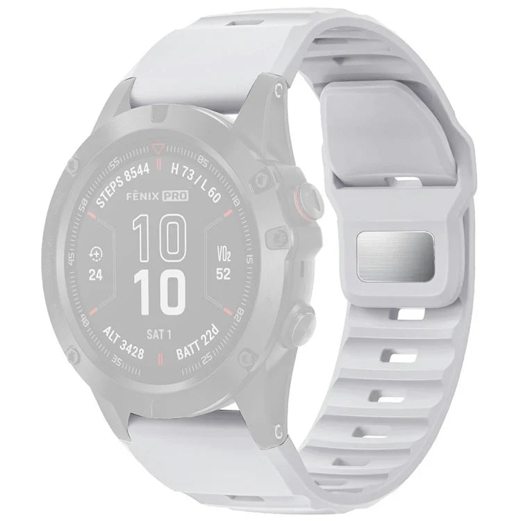 Silicone Strap for Garmin Fenix 7X Pro / Fenix 7X Quickfit 26mm Replacement Watch Band