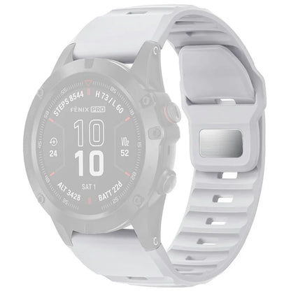 Silicone Strap for Garmin Fenix 7X Pro / Fenix 7X Quickfit 26mm Replacement Watch Band