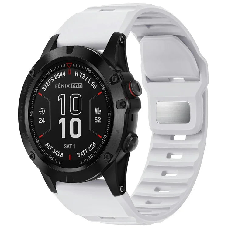 Silicone Strap for Garmin Fenix 7X Pro / Fenix 7X Quickfit 26mm Replacement Watch Band