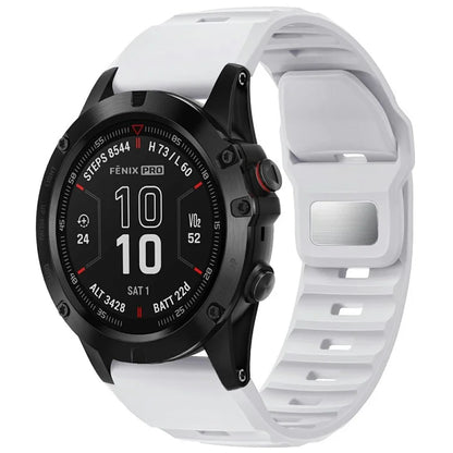 Silicone Strap for Garmin Fenix 7X Pro / Fenix 7X Quickfit 26mm Replacement Watch Band