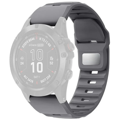 Silicone Strap for Garmin Fenix 7X Pro / Fenix 7X Quickfit 26mm Replacement Watch Band