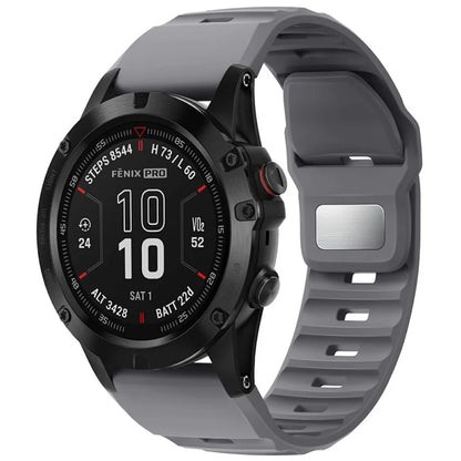 Silicone Strap for Garmin Fenix 7X Pro / Fenix 7X Quickfit 26mm Replacement Watch Band