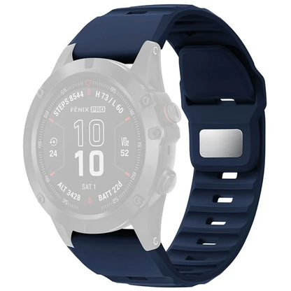 Silicone Strap for Garmin Fenix 7X Pro / Fenix 7X Quickfit 26mm Replacement Watch Band