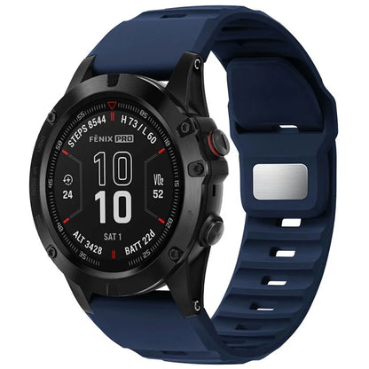 Silicone Strap for Garmin Fenix 7X Pro / Fenix 7X Quickfit 26mm Replacement Watch Band