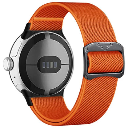 Nylon Strap for Google Pixel Watch 3 41mm / Watch 2 / Pixel Watch Elastic Replacement Watch Band