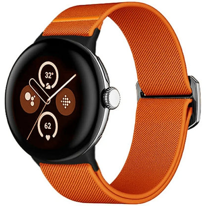 Nylon Strap for Google Pixel Watch 3 41mm / Watch 2 / Pixel Watch Elastic Replacement Watch Band