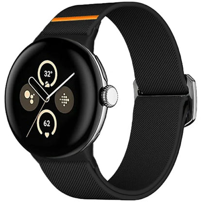 Nylon Strap for Google Pixel Watch 3 41mm / Watch 2 / Pixel Watch Elastic Replacement Watch Band