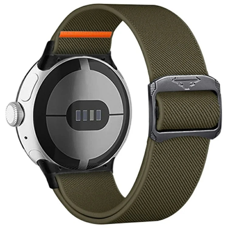 Nylon Strap for Google Pixel Watch 3 41mm / Watch 2 / Pixel Watch Elastic Replacement Watch Band