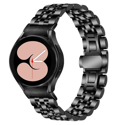 For Samsung Galaxy Watch7 44mm 40mm Metal Watch Band 7-Beads Strap with Quick Release Connector
