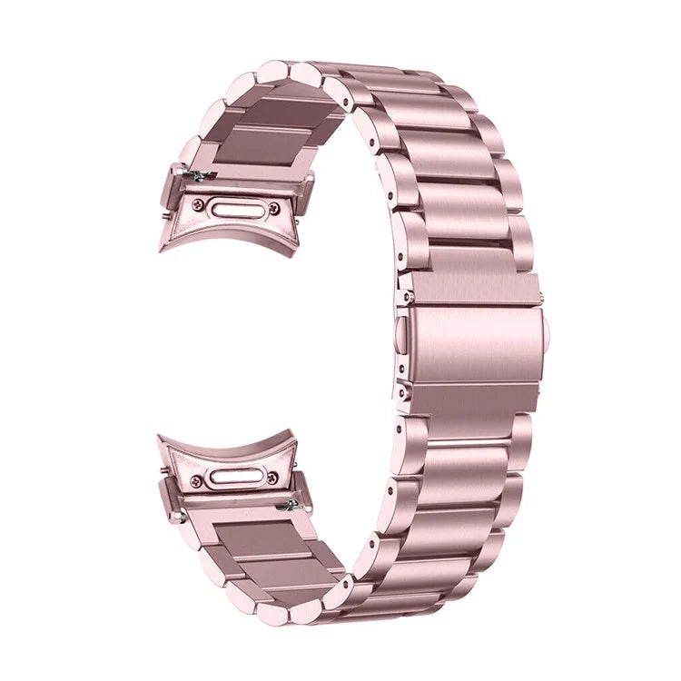 For Samsung Galaxy Watch7 40mm / 44mm Strap Quick Release Connector Stainless Steel Watch Band