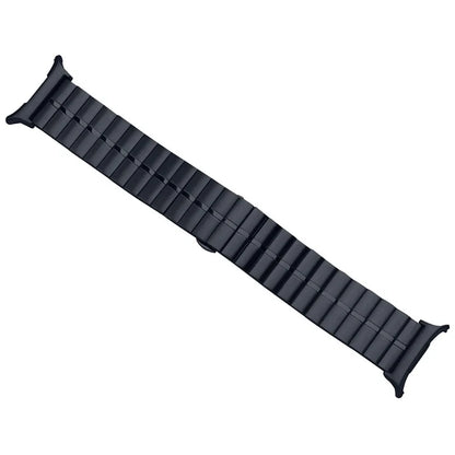 For Samsung Galaxy Watch Ultra 47mm Watch Band Stainless Steel Butterfly Buckle Strap
