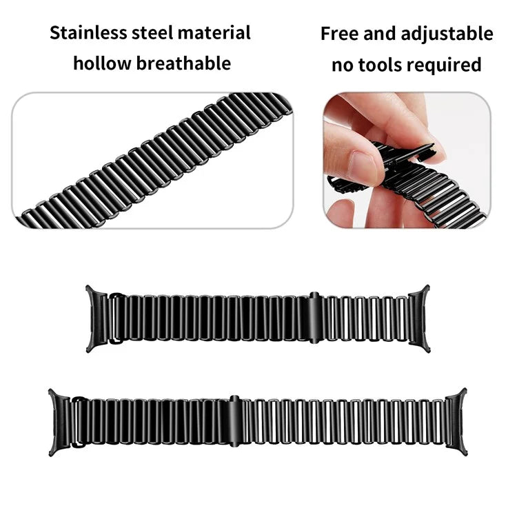 For Samsung Galaxy Watch Ultra 47mm Replacement Strap Stainless Steel Smart Watch Band