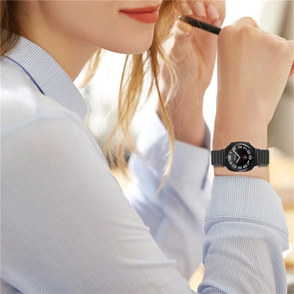 For Samsung Galaxy Watch Ultra 47mm Replacement Strap Stainless Steel Smart Watch Band