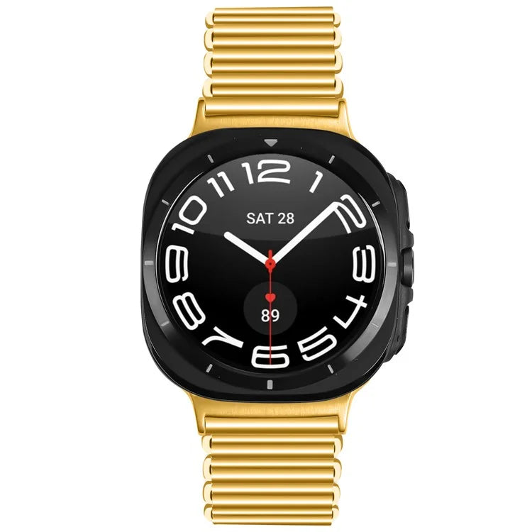 For Samsung Galaxy Watch Ultra 47mm Replacement Strap Stainless Steel Smart Watch Band