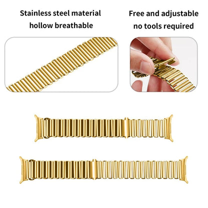 For Samsung Galaxy Watch Ultra 47mm Replacement Strap Stainless Steel Smart Watch Band