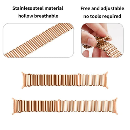 For Samsung Galaxy Watch Ultra 47mm Replacement Strap Stainless Steel Smart Watch Band
