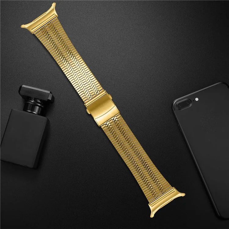 For Samsung Galaxy Watch Ultra 47mm Watch Band Stainless Steel 5-Beads Wrist Strap