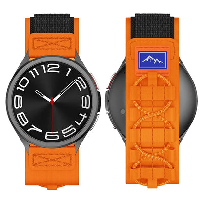 Universal 22mm Strap for Samsung Galaxy Watch3 45mm / Galaxy Watch 46mm / Huawei Watch Ultimate Design Nylon Watch Band