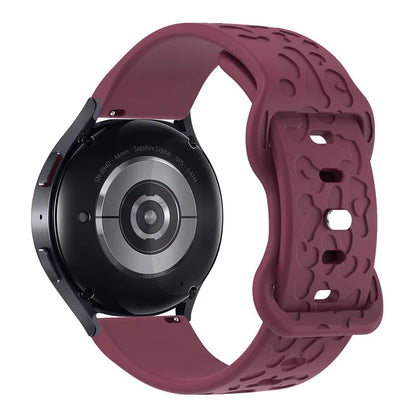 KALEBOL 22mm Silicone Strap for Huawei Watch 4 / 4 Pro / GT 4 46mm Leopard Texture Watch Band