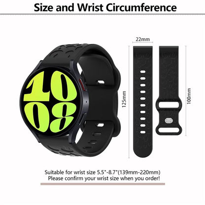 KALEBOL 22mm Silicone Strap for Huawei Watch 4 / 4 Pro / GT 4 46mm Leopard Texture Watch Band