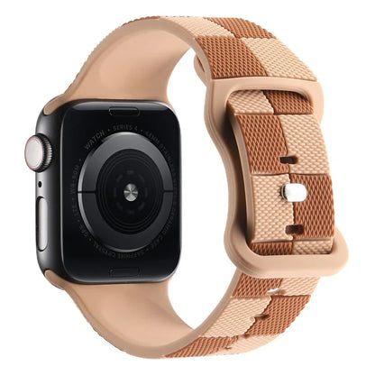 KALEBOL Strap for Apple Watch Series 10 46mm / Ultra 2 Ultra 49mm / 9 8 7 45mm / SE (2023) SE (2022) SE 6 5 4 44mm / 3 2 1 42mm Silicone Band