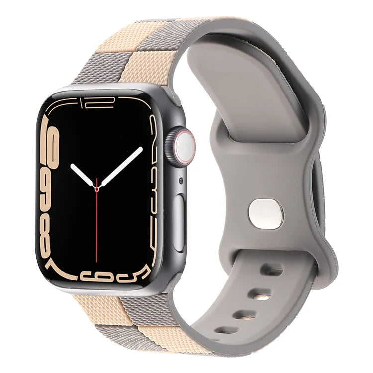 KALEBOL Strap for Apple Watch Series 10 46mm / Ultra 2 Ultra 49mm / 9 8 7 45mm / SE (2023) SE (2022) SE 6 5 4 44mm / 3 2 1 42mm Silicone Band