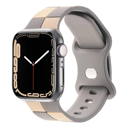 KALEBOL Strap for Apple Watch Series 10 46mm / Ultra 2 Ultra 49mm / 9 8 7 45mm / SE (2023) SE (2022) SE 6 5 4 44mm / 3 2 1 42mm Silicone Band