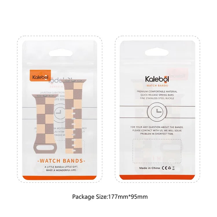 KALEBOL Strap for Apple Watch Series 10 46mm / Ultra 2 Ultra 49mm / 9 8 7 45mm / SE (2023) SE (2022) SE 6 5 4 44mm / 3 2 1 42mm Silicone Band