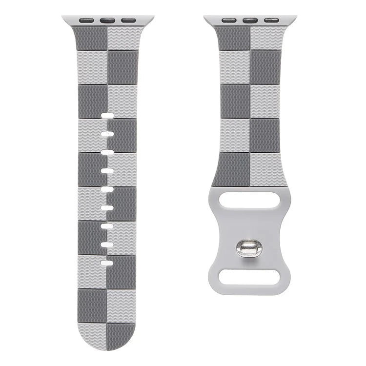 KALEBOL Strap for Apple Watch Series 10 46mm / Ultra 2 Ultra 49mm / 9 8 7 45mm / SE (2023) SE (2022) SE 6 5 4 44mm / 3 2 1 42mm Silicone Band