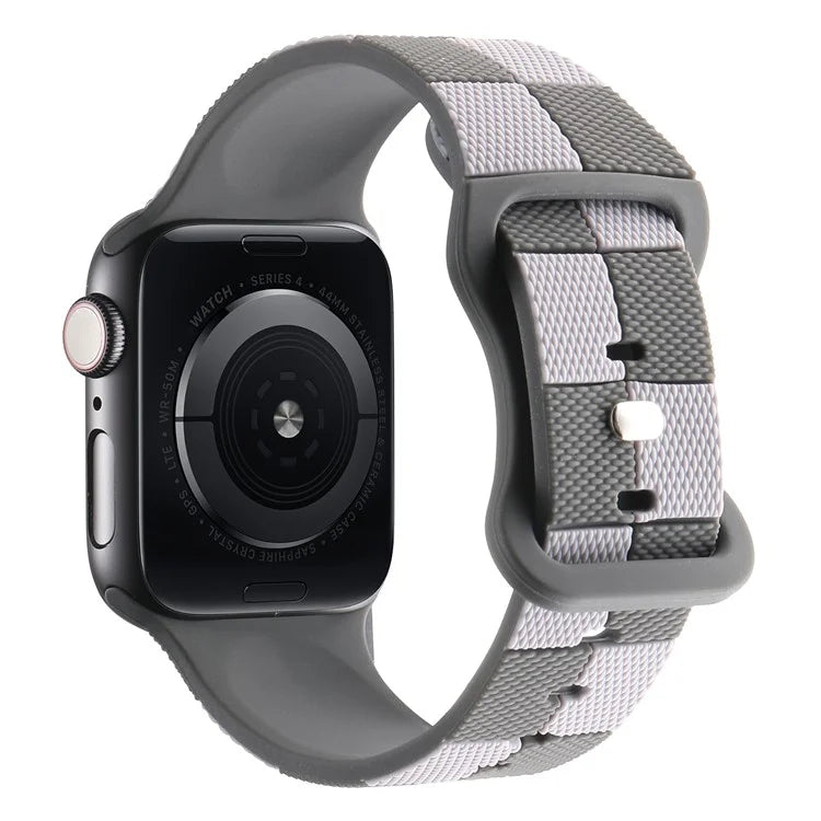 KALEBOL Strap for Apple Watch Series 10 46mm / Ultra 2 Ultra 49mm / 9 8 7 45mm / SE (2023) SE (2022) SE 6 5 4 44mm / 3 2 1 42mm Silicone Band