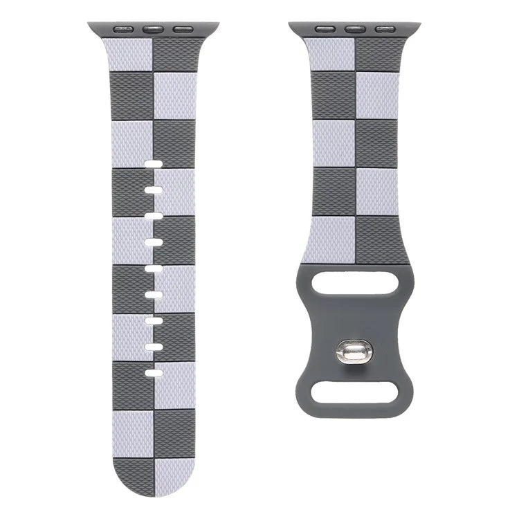 KALEBOL Strap for Apple Watch Series 10 46mm / Ultra 2 Ultra 49mm / 9 8 7 45mm / SE (2023) SE (2022) SE 6 5 4 44mm / 3 2 1 42mm Silicone Band